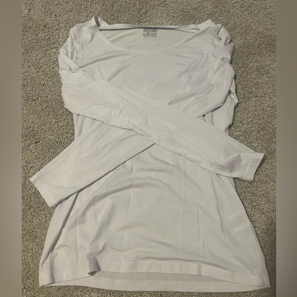 white thermal long sleeve